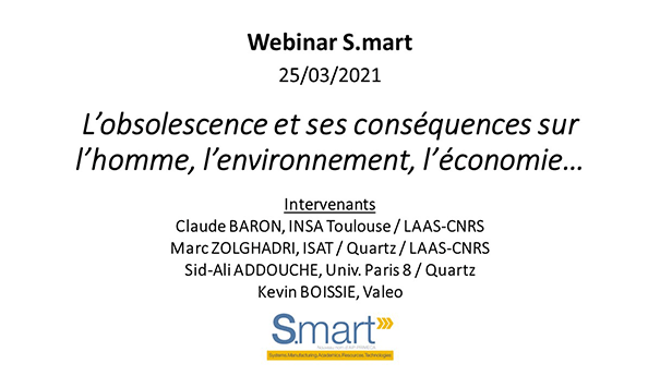 Webinaire S.mart Obsolescence